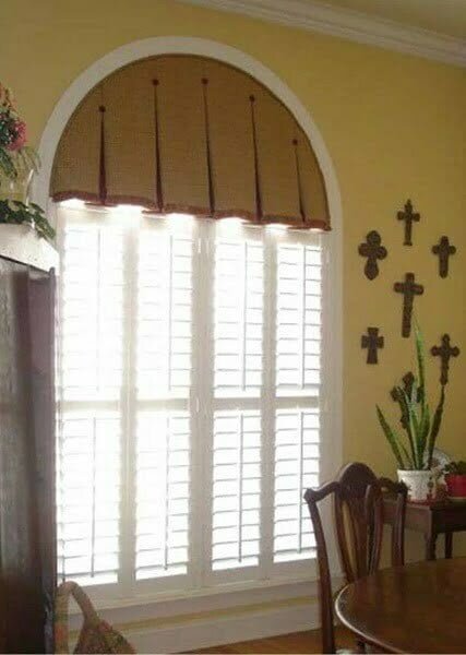 arched valance