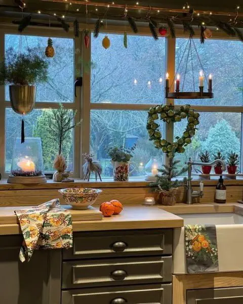 Frosty View kitchen window