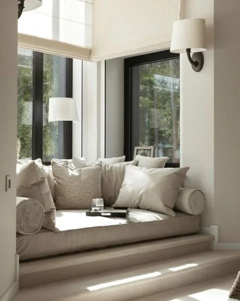 Cosy Reading Corner window seat