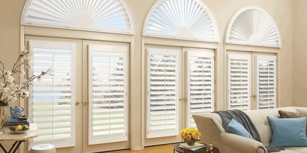 timanwindowtreatments.com arched window decor idea