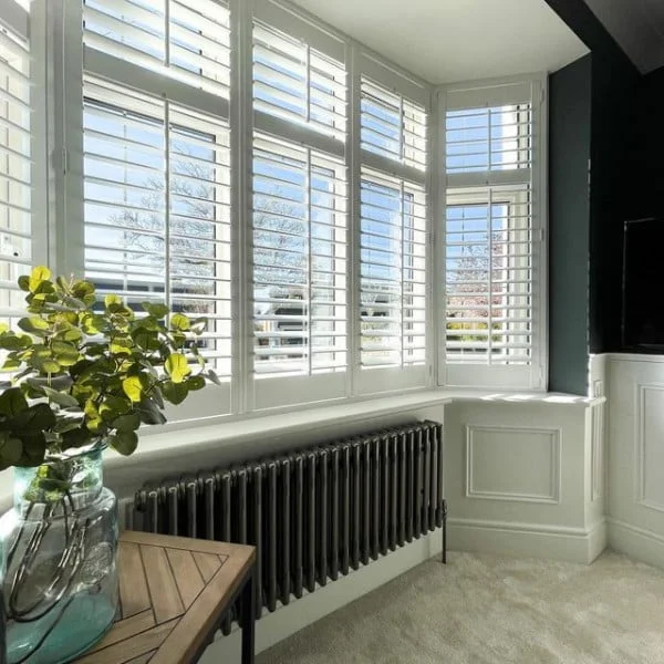 Shutters bay window