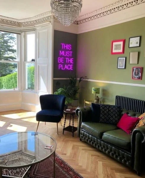 Neon Modern Bay Window bay window