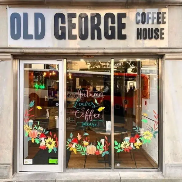 Lettering & Art • S.Yorkshire cafe window