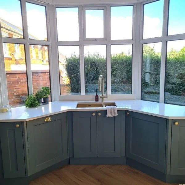 Kitchen Bay Window View kitchen bay window