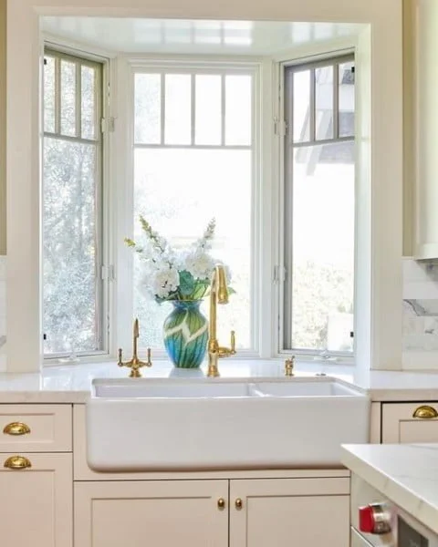 Craftsman Kitchen Bay Window kitchen bay window