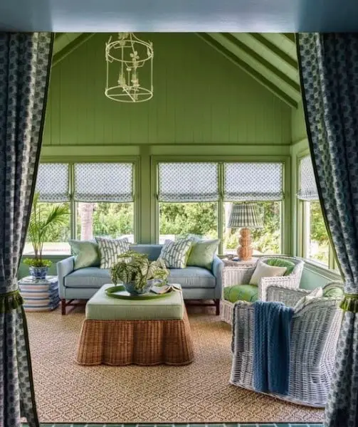 Curled Up With a Good Book sunroom windows