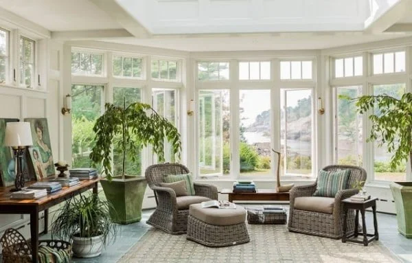 Floor-to-Ceiling Windows sunroom windows