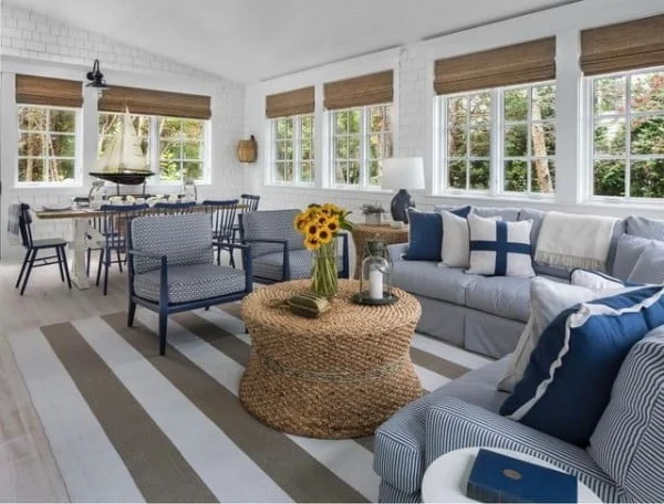 Beach Life Living sunroom windows