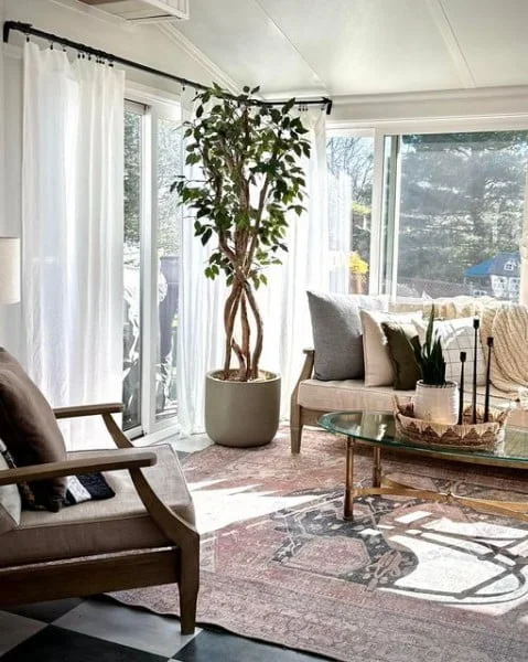 Tree-Shaped Window sunroom windows