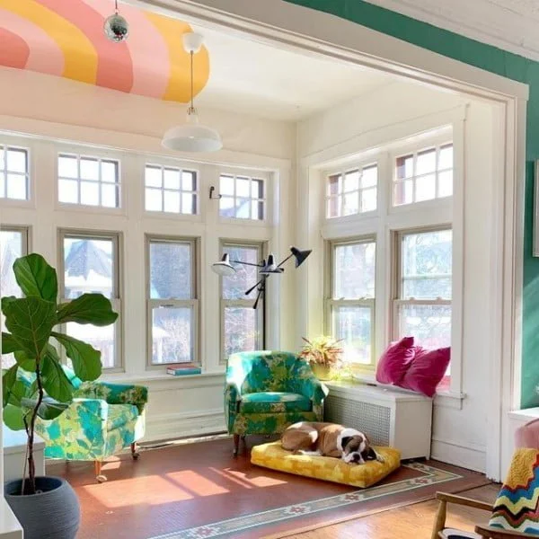 Glorious Sunrooms in Walk Up Apartments sunroom windows