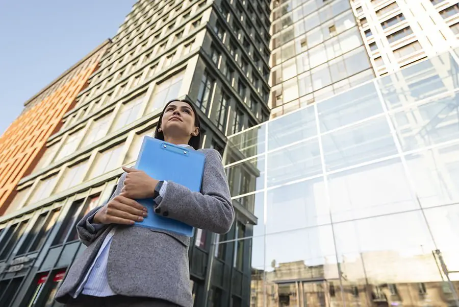 energy efficient windows in commercial building