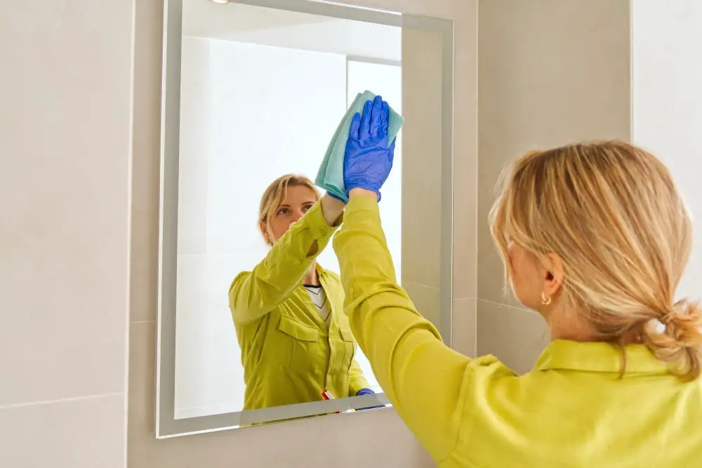 cleaning mirror microfiber