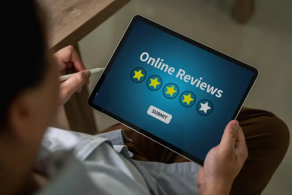 online reviews