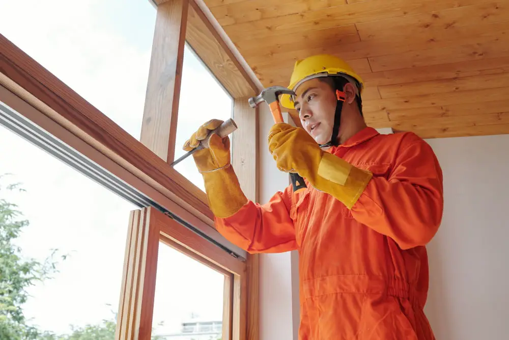 removing window frame