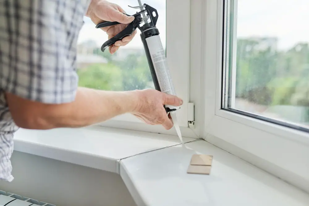 Applying Window Sill Tile