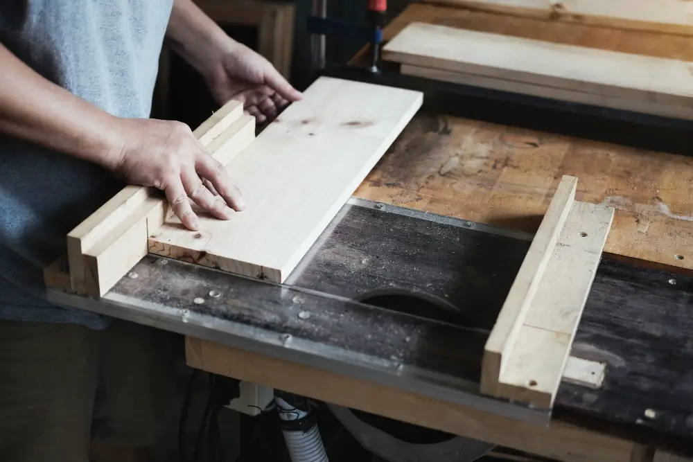 Cutting New Wood Piece