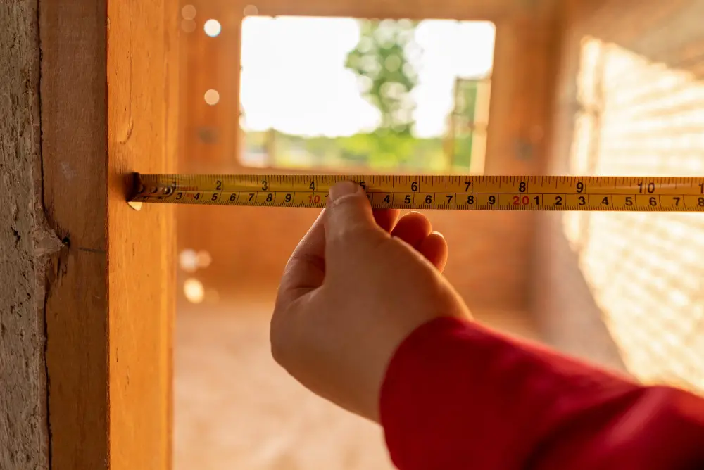 measure window frame