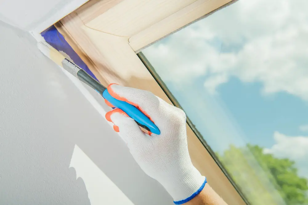 painting window trim