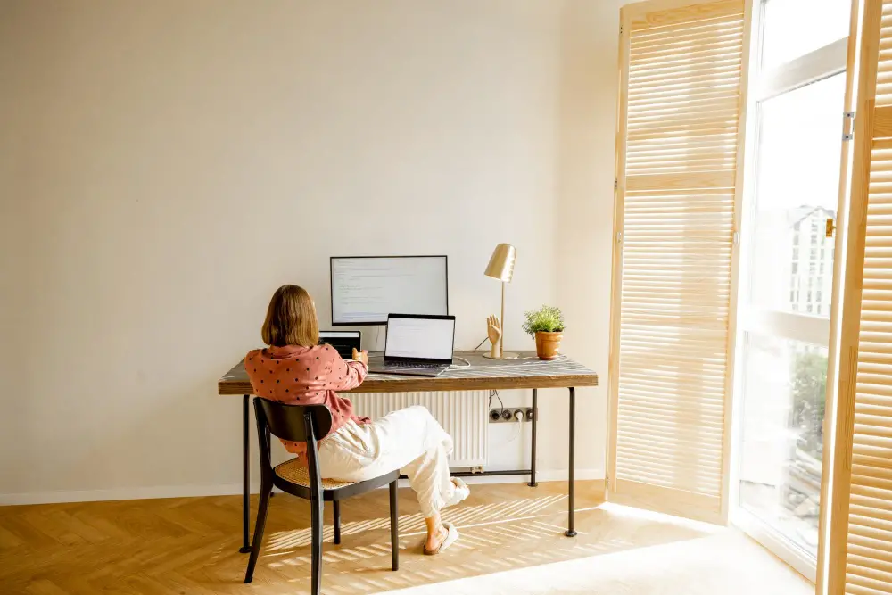 Should Your Desk Be Placed In Front Of A Window?