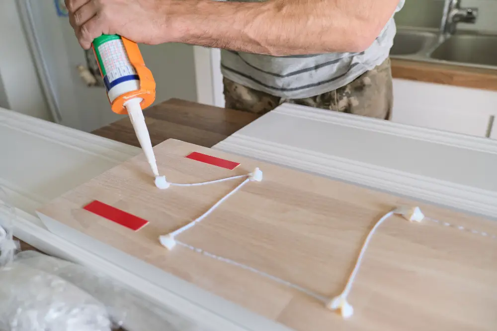 Applying Adhesive to the Board