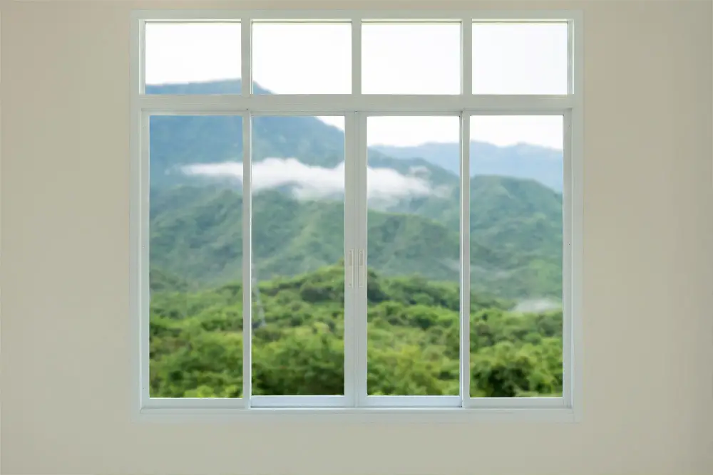 Causes of Moisture Buildup White Glass Window