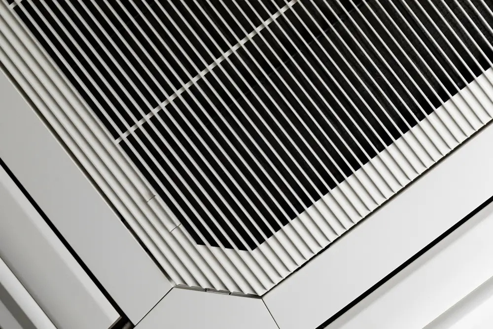 Clean Vent Covers Window Fan