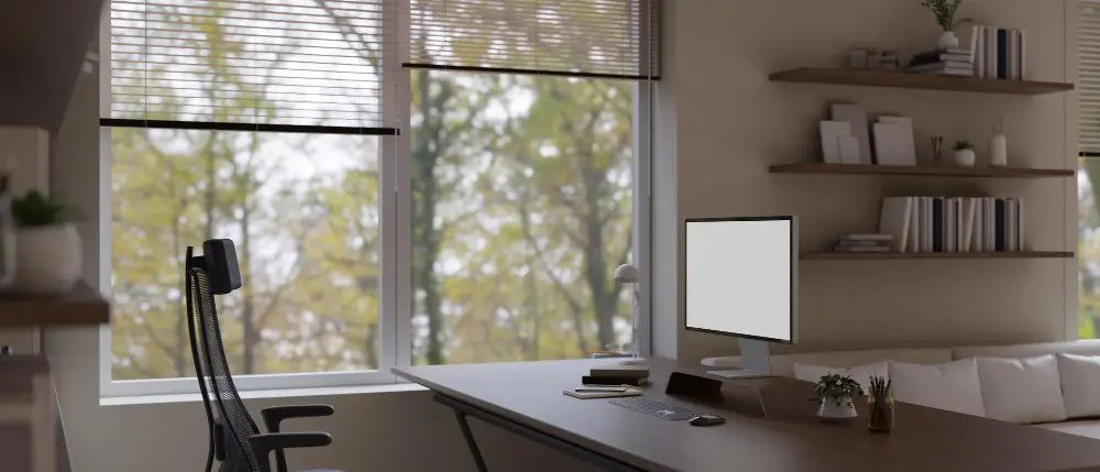 Should Your Desk Be Placed In Front Of A Window?