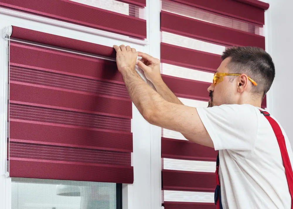 Installing Self-Adhesive Blinds