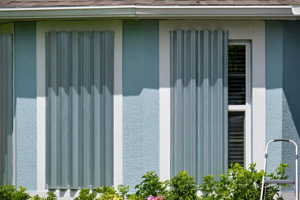 Accordion shutters Accordion Hurricane Protection