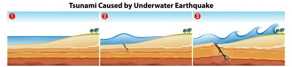 How Tsunamis Form