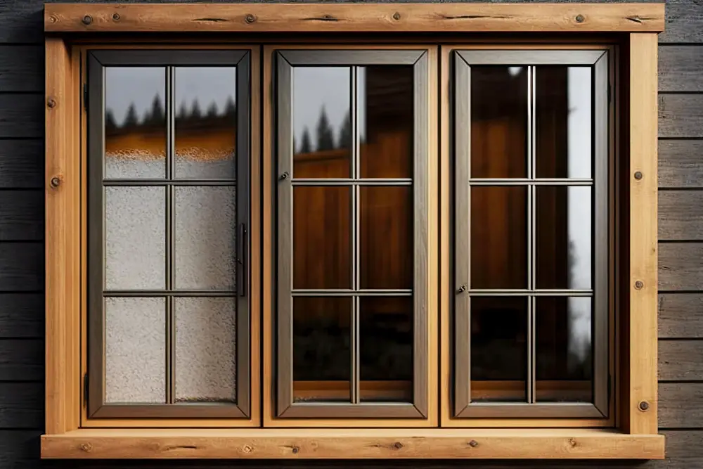 Wood Framed Hurricane Windows