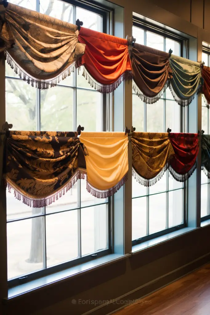 different types of valances and their current style status