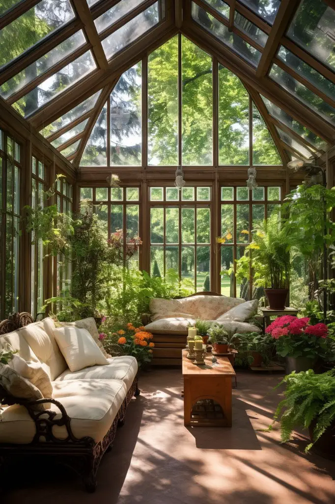 solarium style windows for greenhouses
