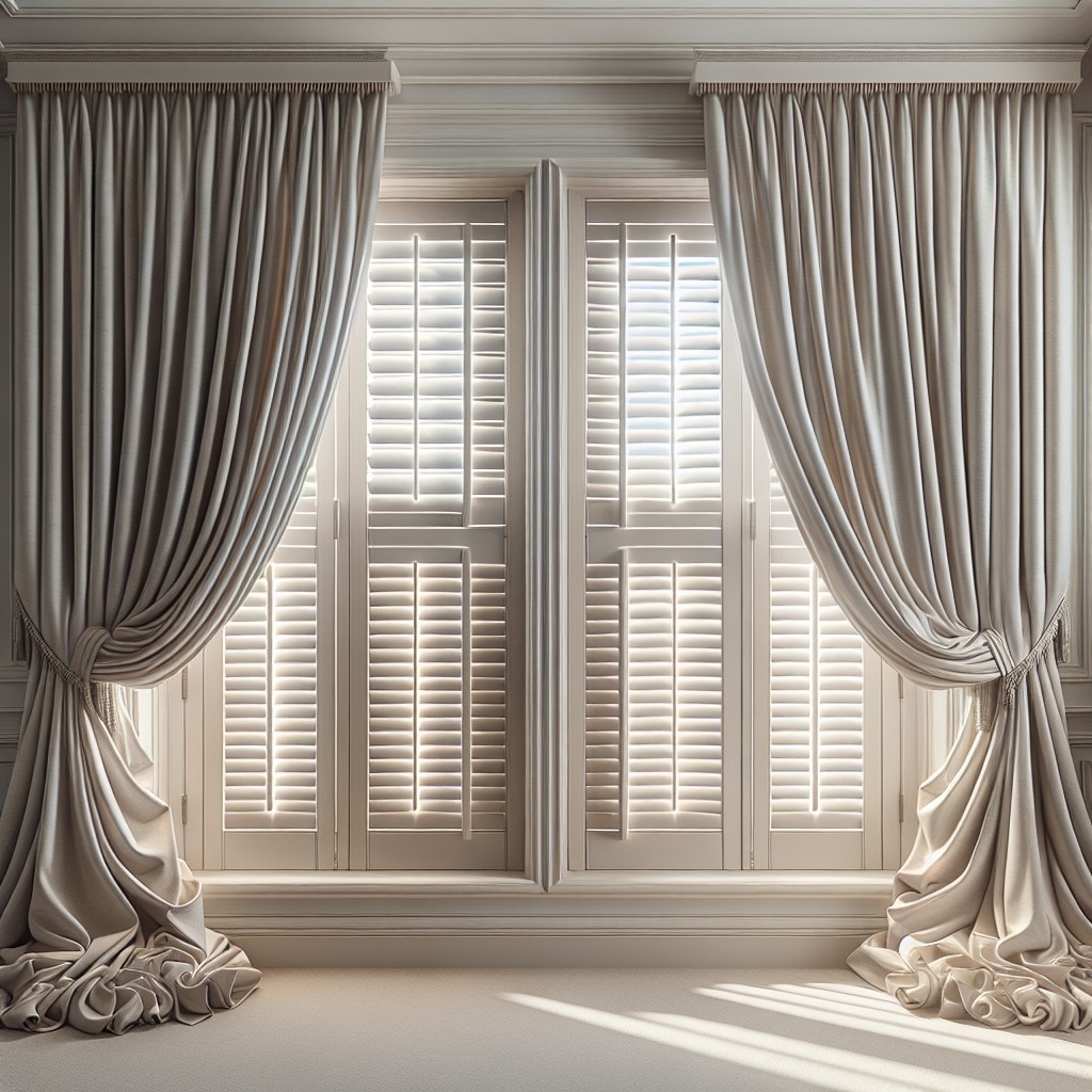 indoor window plantation shutters for two windows
