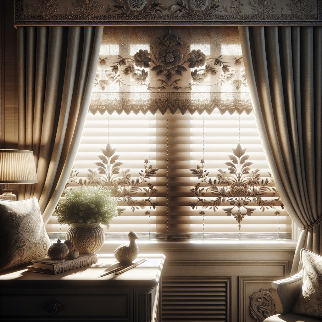 purpose of adding a valance to blinds
