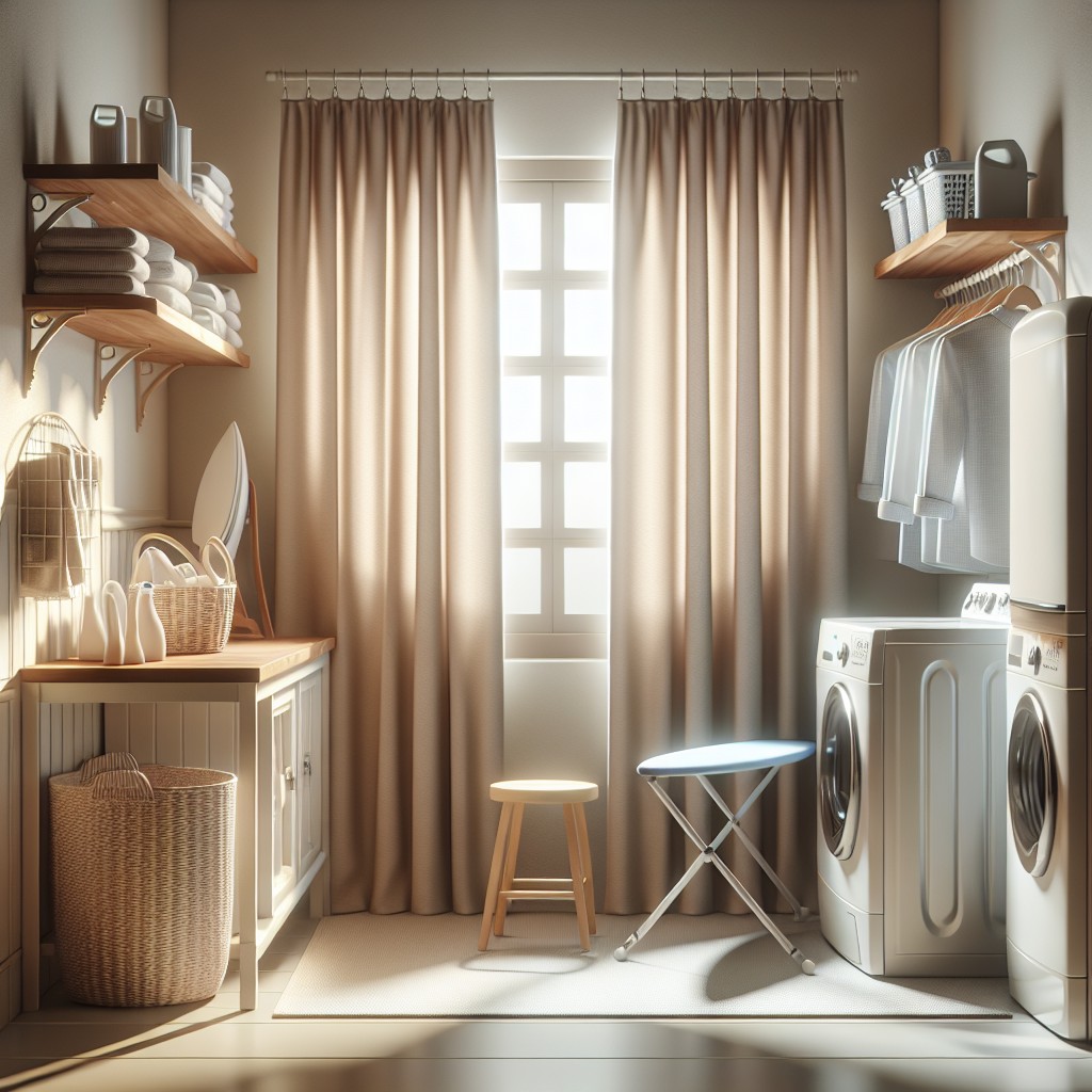 the impact of light colors in a laundry room