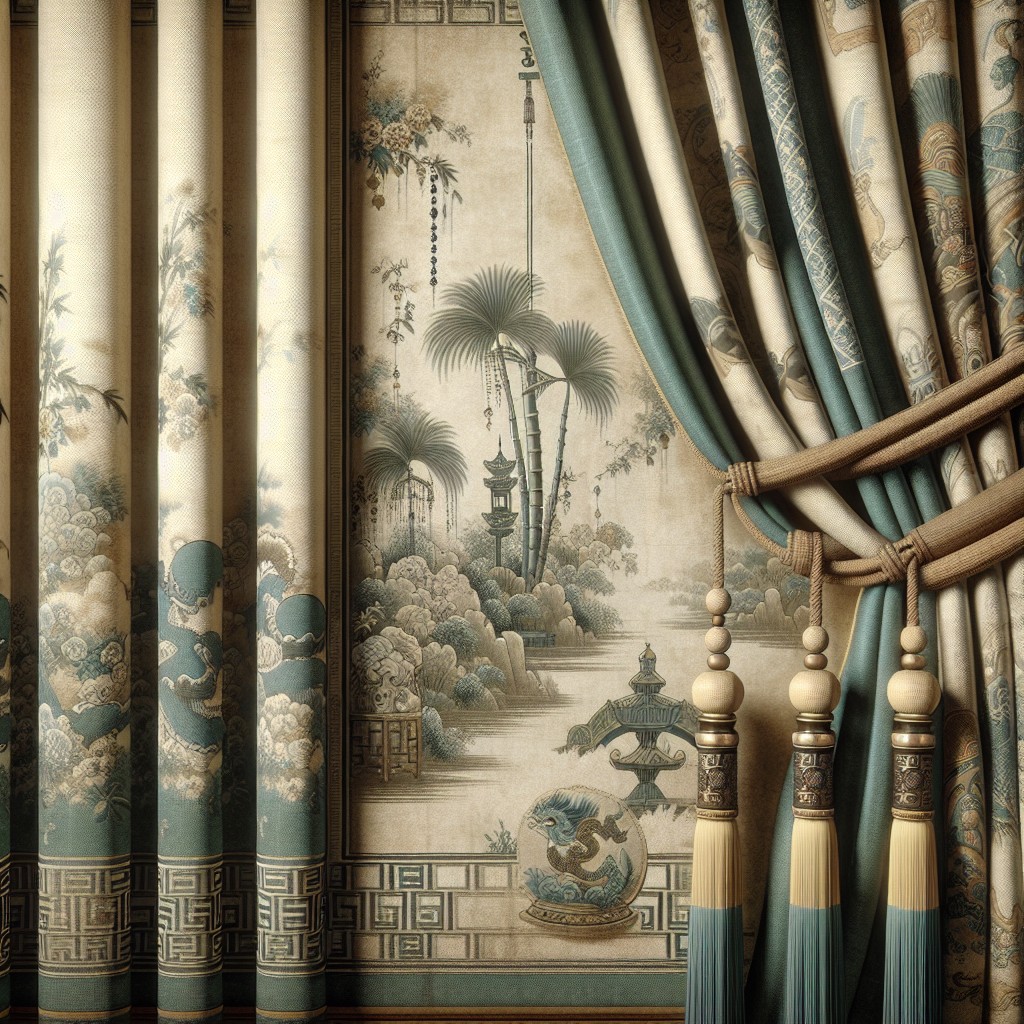 vintage bamboo tassels