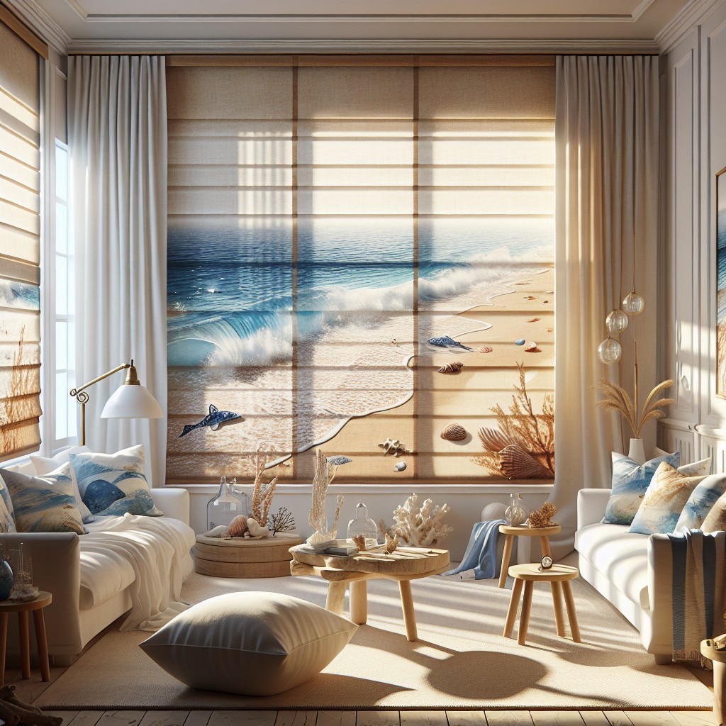 window wonders coastal roman shades for sea inspired homes