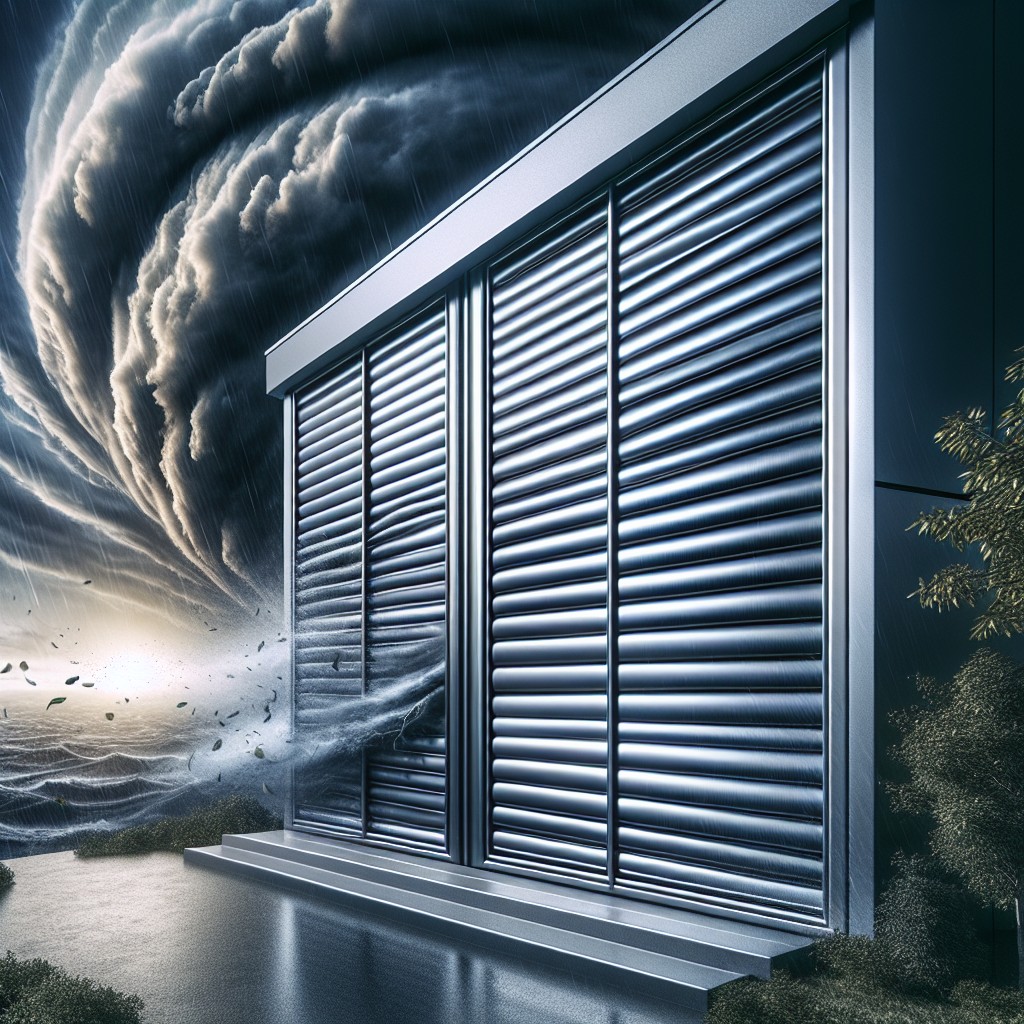 advantages of aluminum shutters for weather protection