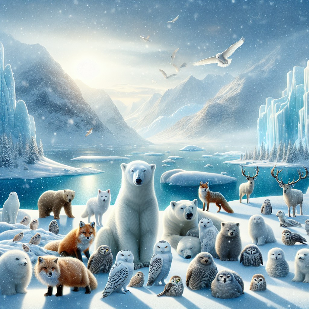 arctic animals gathering
