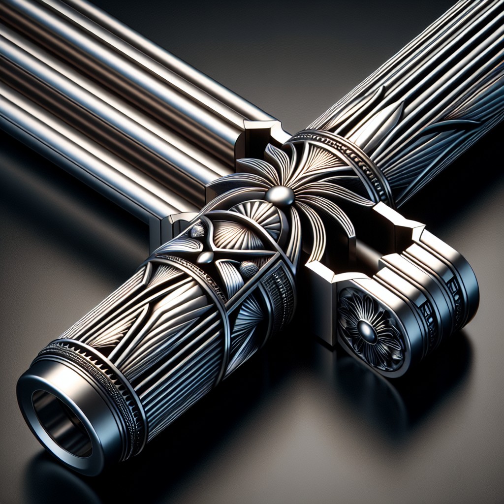 art deco inspired continental rod designs