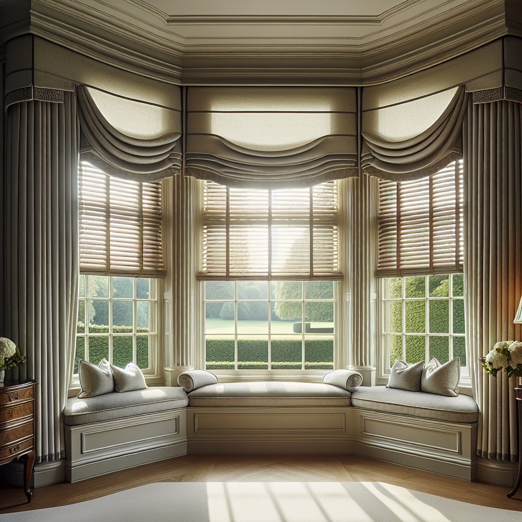 combining panels and valances for elegance