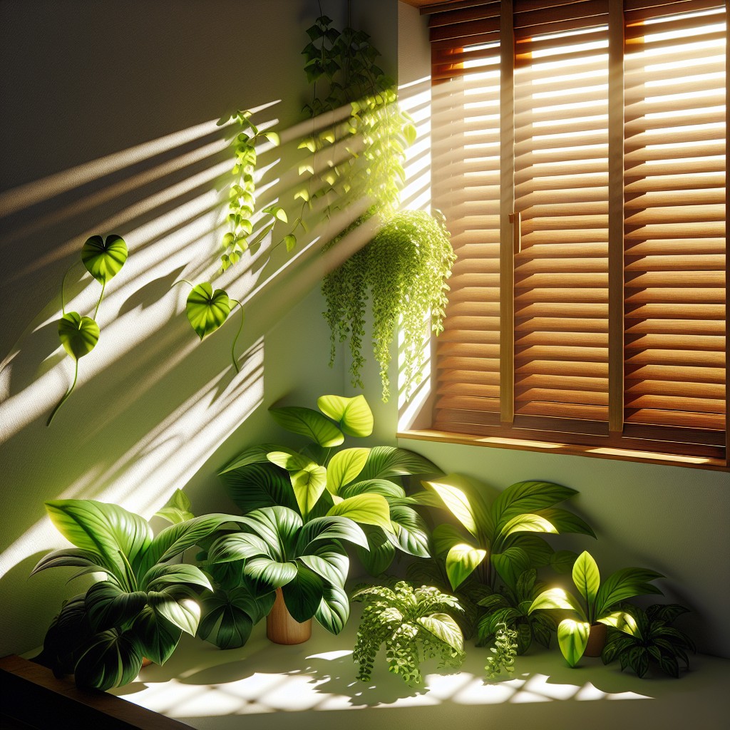 corner window plant spaces
