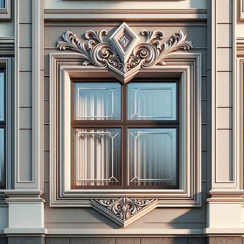 diamond cut outlined trim