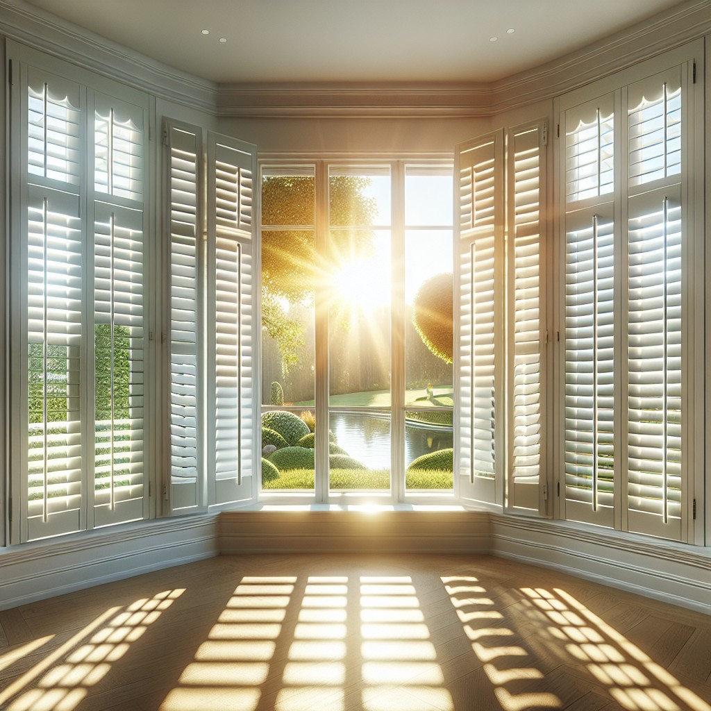 plantation shutters for a timeless aesthetic