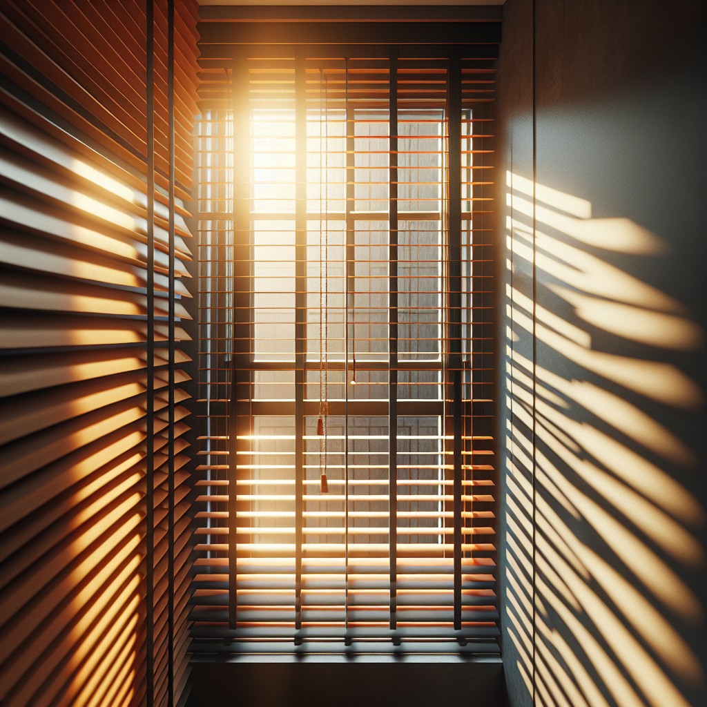 slim venetian blinds for narrow windows