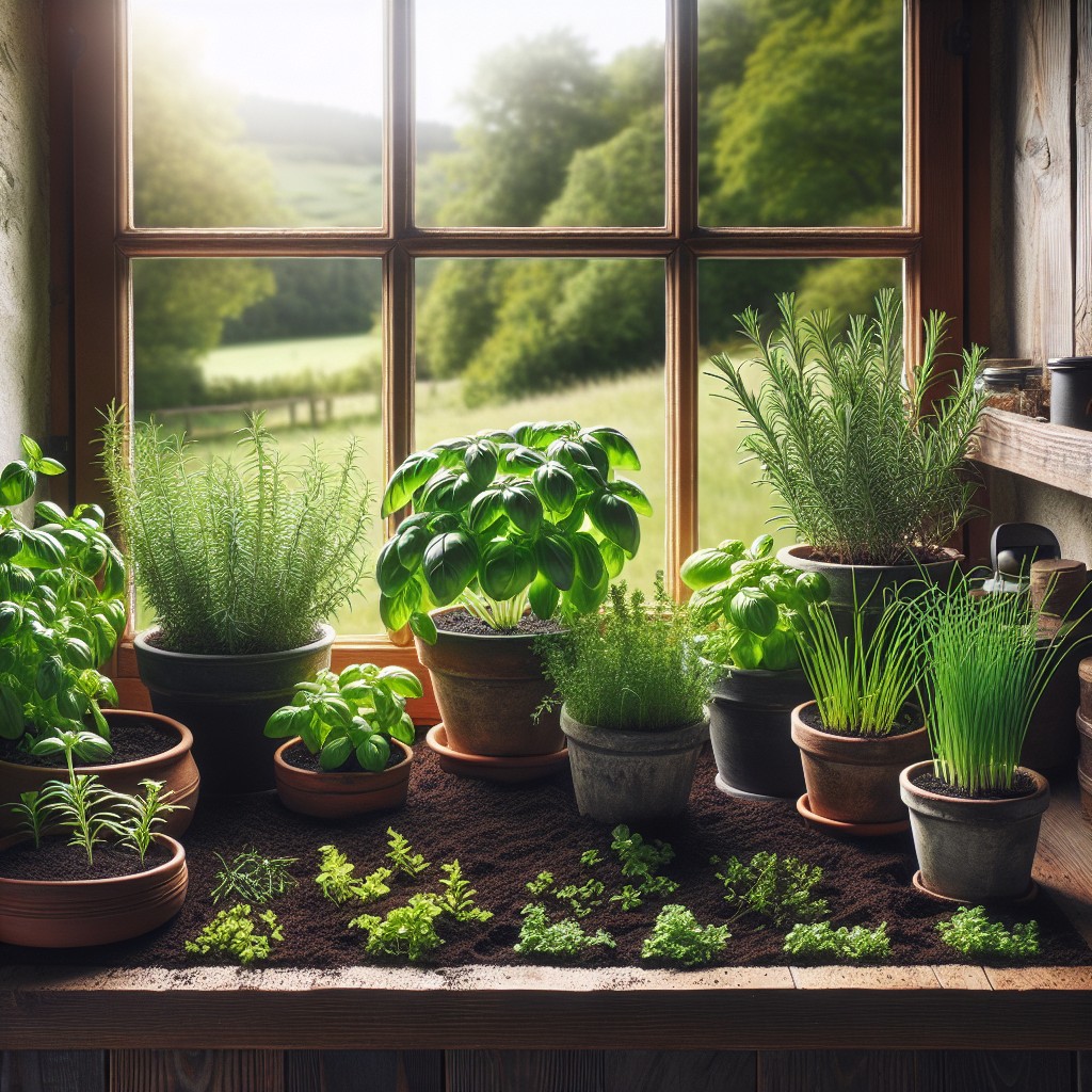 the advantage of using organic soil for your herbs