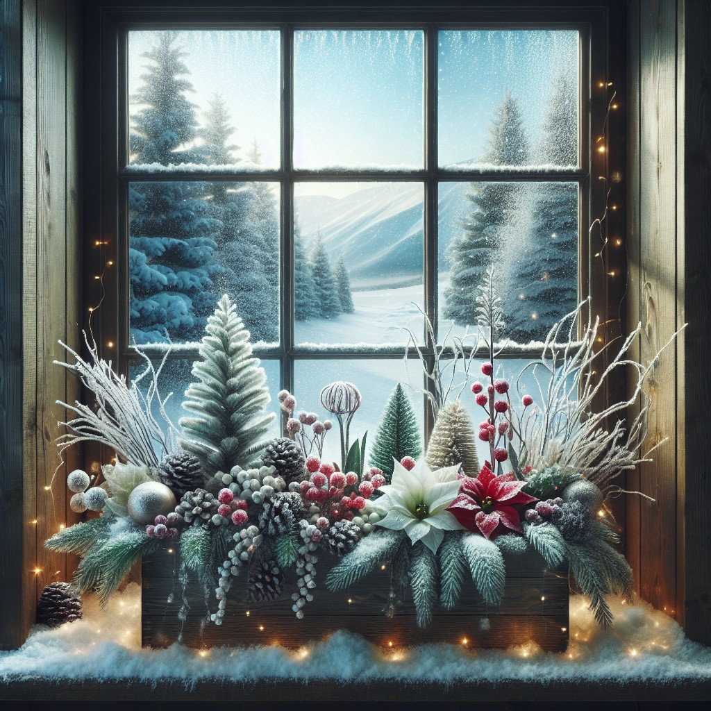 winter wonderland display