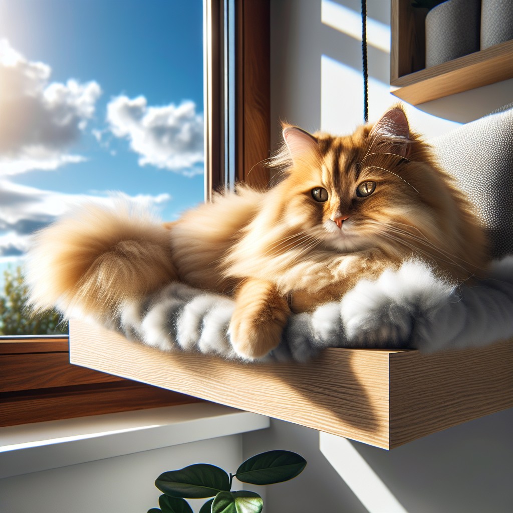 cat perch window sill