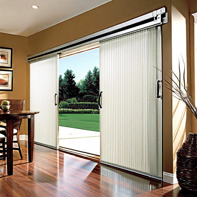 15 Window Treatment Ideas for Sliding Glass Doors